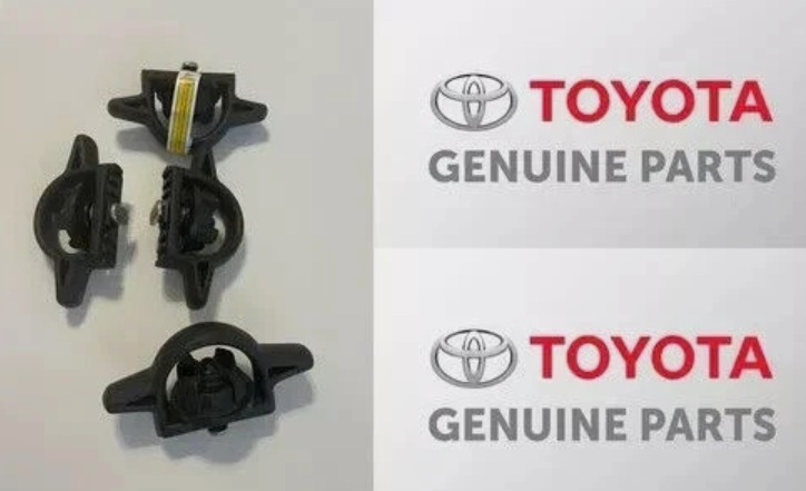 NEW OEM TACOMA/TUNDRA Tundra Bed Rail Tie-Down Cleats 58461-04020-00 - 4Pk